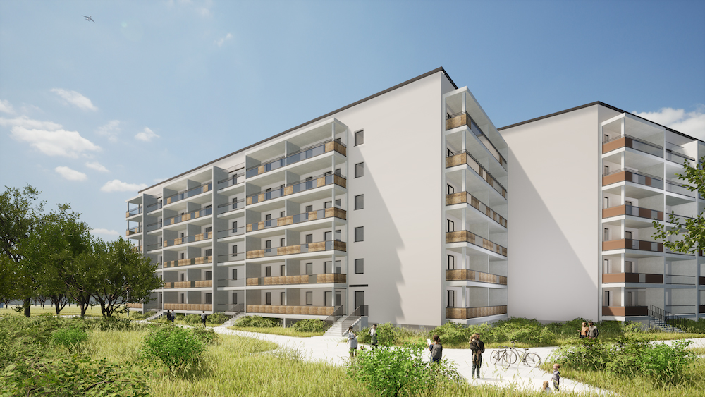 Sanierungsprojekt Uranusstraße in Grünau
